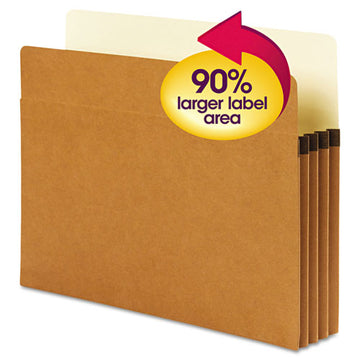 Smead® Supertab Pockets, 3.5" Expansion, Letter Size, Redrope, 25-box freeshipping - TVN Wholesale